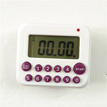 Push Button Type Small Display Digital Visual Timer